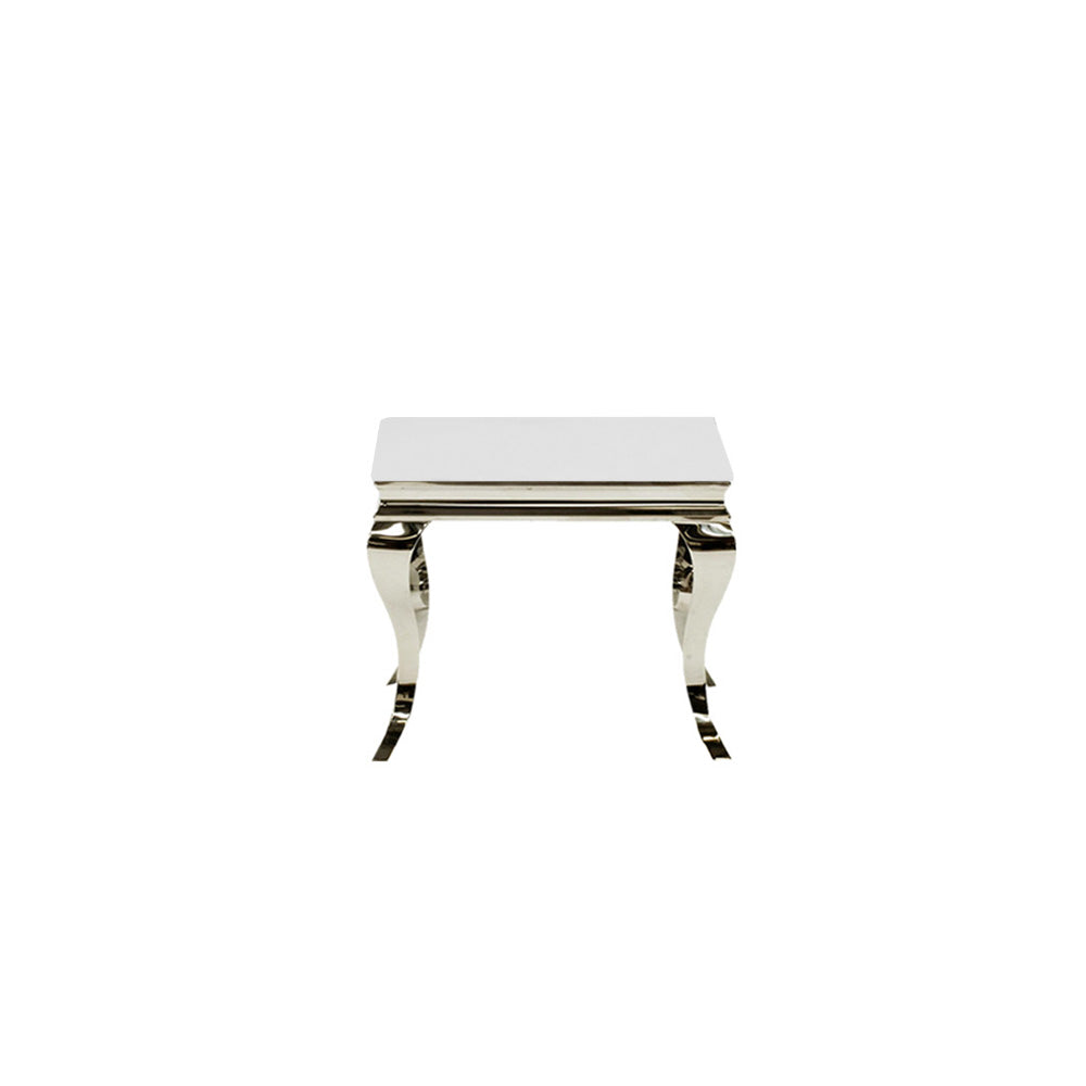 White Imperial Lamp table