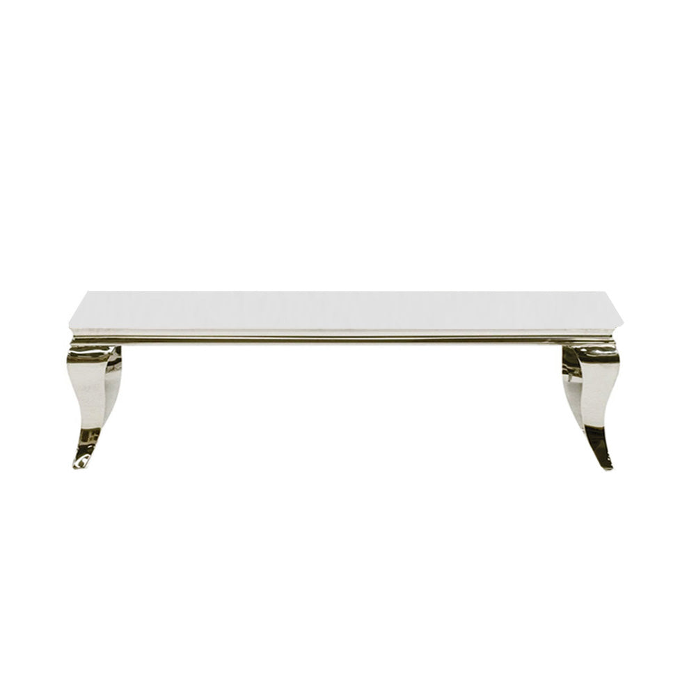 White imperial coffee table