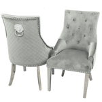 Bentley Silver Dining Chair
