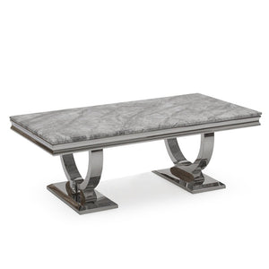 Arriana Coffee Table "Light Grey"