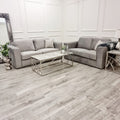Hudson 3 & 2 Seater Sofa With Fixed Back Cushion
