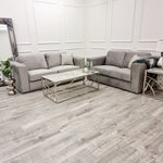 Hudson 3 & 2 Seater Sofa With Fixed Back Cushion