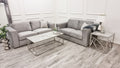 Hudson 3 & 2 Seater Sofa With Fixed Back Cushion