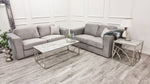 Hudson 3 & 2 Seater Sofa With Fixed Back Cushion