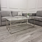 Hudson 3 & 2 Seater Sofa With Fixed Back Cushion