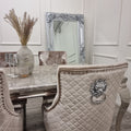 Bentley Silver Dining Chair