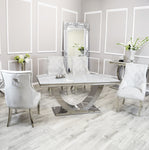 Arriana Dining Table with Duke Chairs