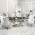 Arriana Dining Table with Duke Chairs