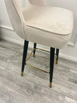 ASTRA VELVET BAR STOOL
