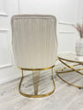 CHELMSFORD VELVET DINING CHAIR GOLD