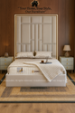 Valentino Designer Panel bed frame