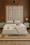 Valentino Designer Panel bed frame