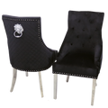 Bentley Silver Dining Chair
