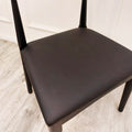 ELSA WOODEN WISHBONE CHAIR WITH MATT.