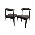 ELSA WOODEN WISHBONE CHAIR WITH MATT.