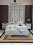 Valentino Designer Panel bed frame
