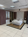 Valentino Designer Panel bed frame