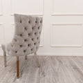 Kensington dining chair with deep button back