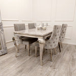 Kensington dining chair with deep button back