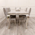 Kensington dining chair with deep button back