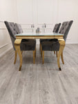 Louis Gold Dining Table