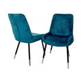 Luna Dining Chair Navy Blue