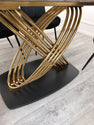 Orion Gold 1.8m Dining Table