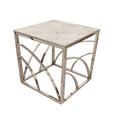 Stella White Lamp Table