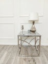 Stella White Lamp Table