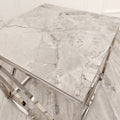 Stella White Lamp Table