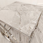 Stella White Lamp Table