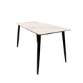 Titus 1.4m Black Dining Table