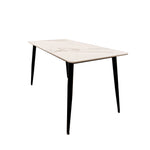Titus 1.4m Black Dining Table