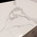Titus 1.4m Black Dining Table
