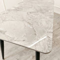 Titus 1.4m Black Dining Table