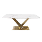Valeo Gold 1.8m Dining Table