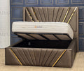 MODERN CROWN TWIN TRIM WING BED