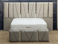 MARYLAND BED FRAME WITH SIDE PANELS IN TRIM FINISHING