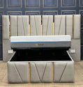 MARYLAND BED FRAME WITH SIDE PANELS IN TRIM FINISHING