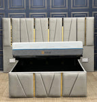 MARYLAND BED FRAME WITH SIDE PANELS IN TRIM FINISHING