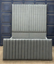 LINNING DESIGN SPILT HEADBOARD BED