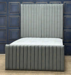 LINNING DESIGN SPILT HEADBOARD BED
