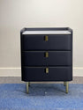 3 Draw bedside cabinet