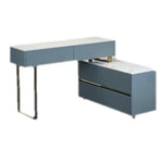 dressing table leather effect