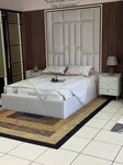 Valentino Designer Panel bed frame