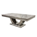 Arial coffee table light grey
