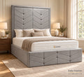 Chevron Frame bed – view 1