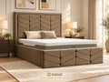 Herringbone bed – view 1