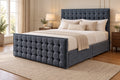 Square Ottoman bed – view 1