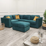 Hudson 3 & 2 Seater Sofa With Fixed Back Cushion